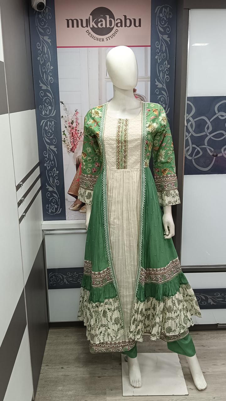 Anarkali Vest -2018 B