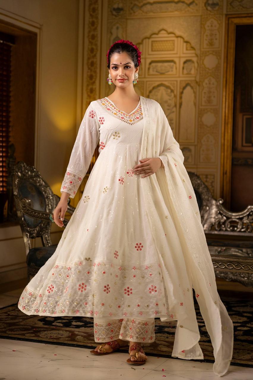 Anarkali 3 color Lv-2657