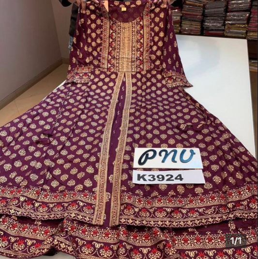 Indian Cloth Ori Pnv Anarkali Mastani - Livi Collection 