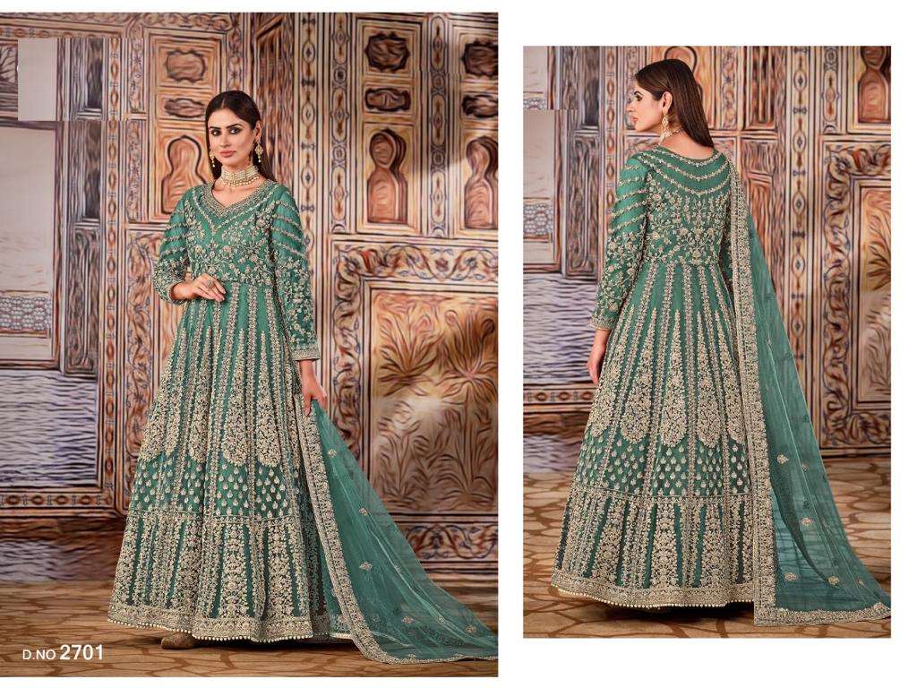 Indian Dress full embroidered - Livi Collection 