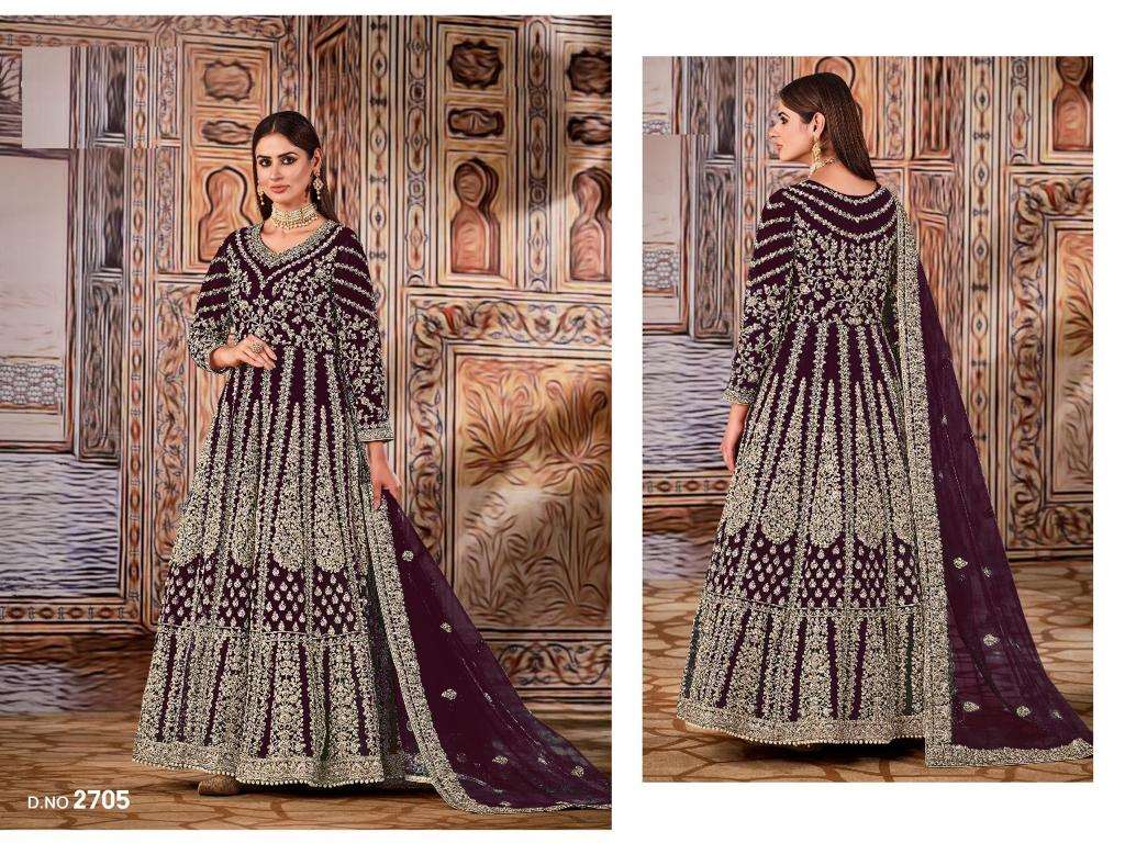 Indian Dress full embroidered - Livi Collection 