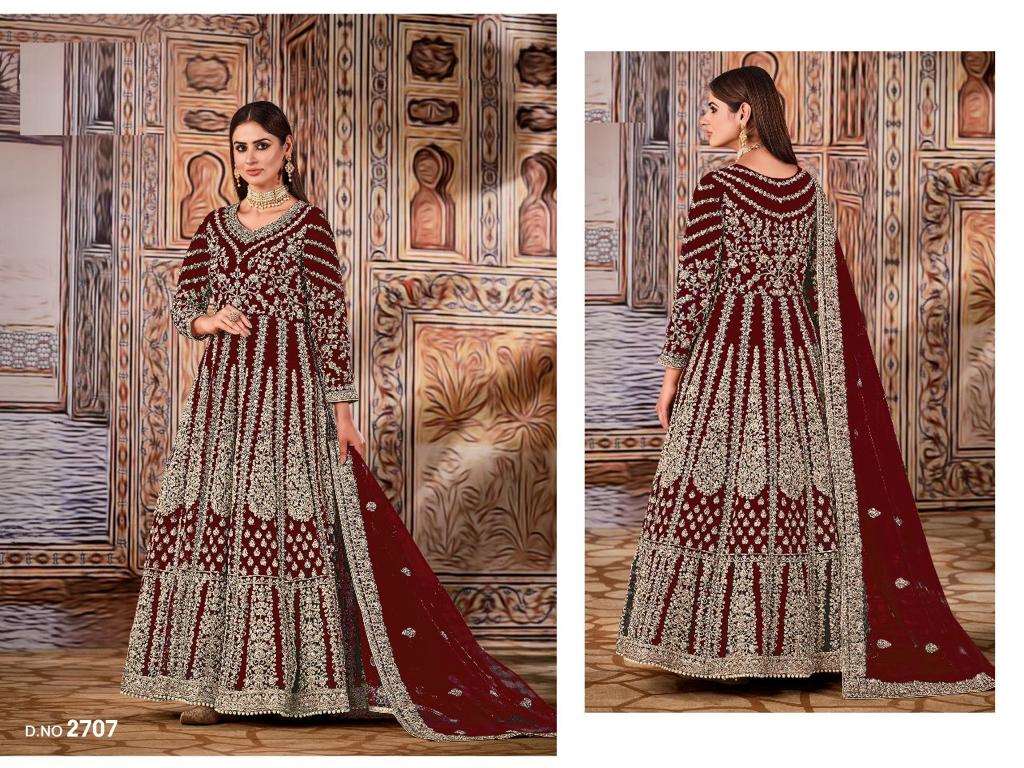 Indian Dress full embroidered - Livi Collection 