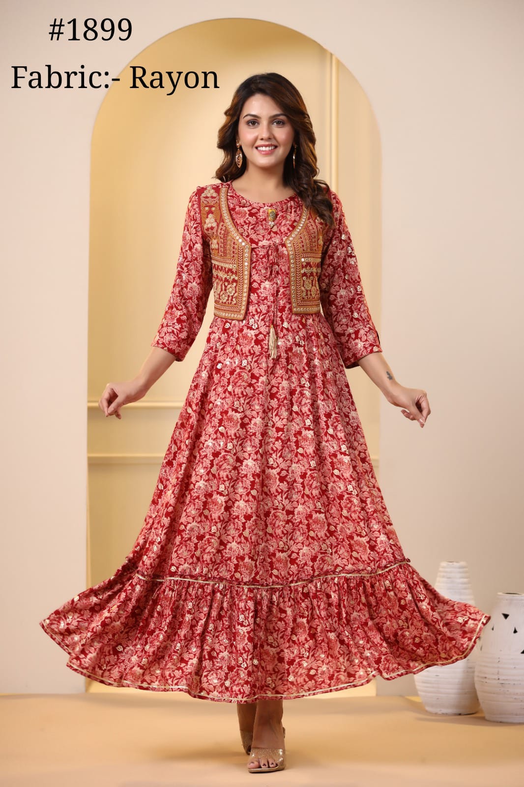 Anarkali Vest -1369