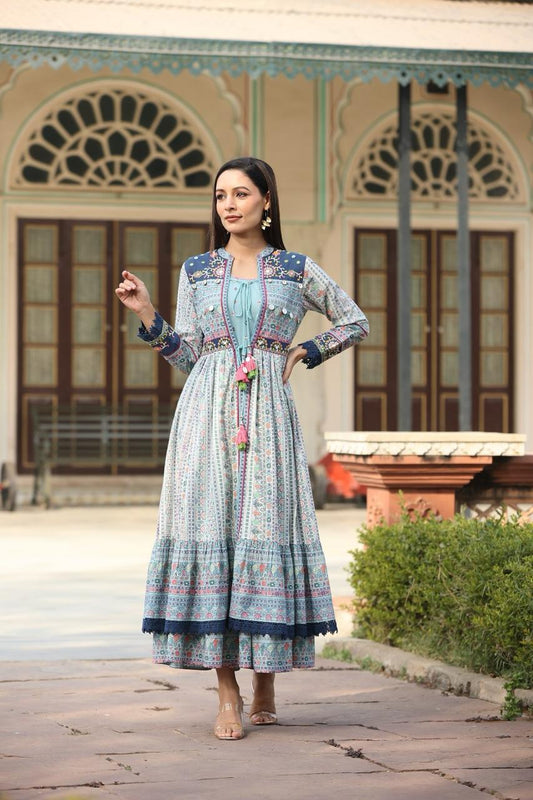 Anarkali Vest 2221