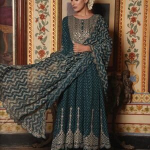 Dress india ori bahan adem (0165)
