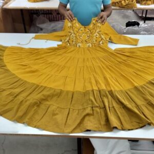 Dress wanita bahan katun india