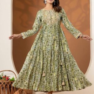 Dress wanita rayon india adem