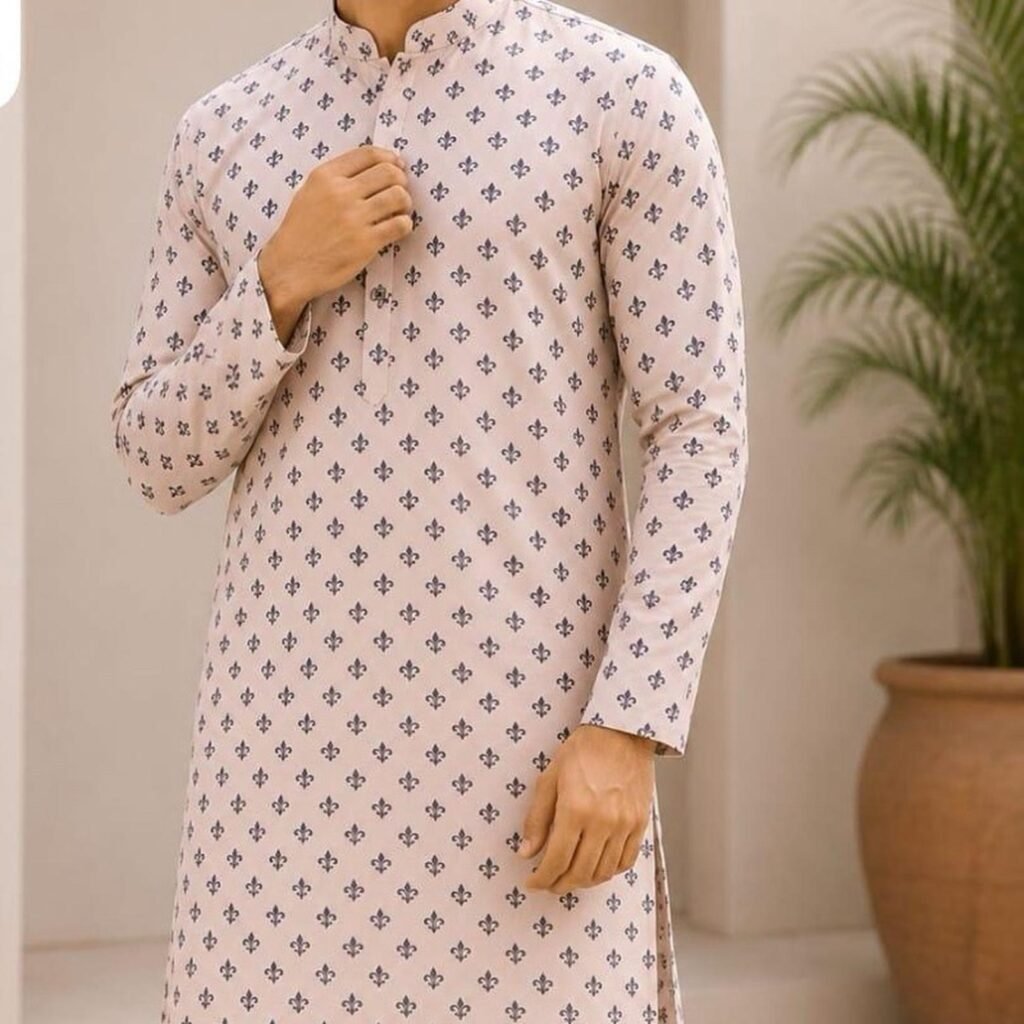 Baju atasan laki laki katun india