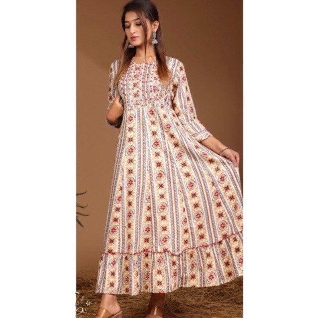 baju dress india ori pnv katun rayon 01 - Gambar 2