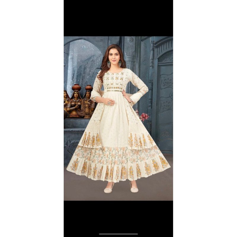 Dress ori india model uniq - Gambar 2