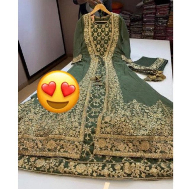 Gaun ori india model rompi bukan pnv