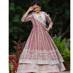 Baju dress ori india katun rompi mewah