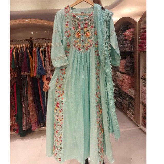 Dress ori india katun halus hiva ori
