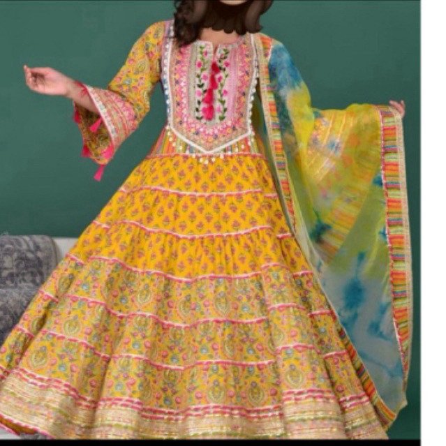 Baju dress ori india ethnik