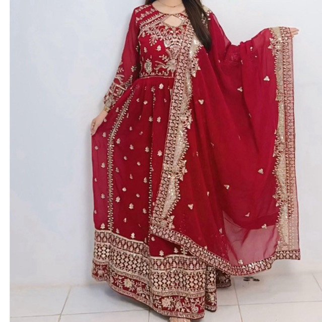 Dres wanita sifon india viral