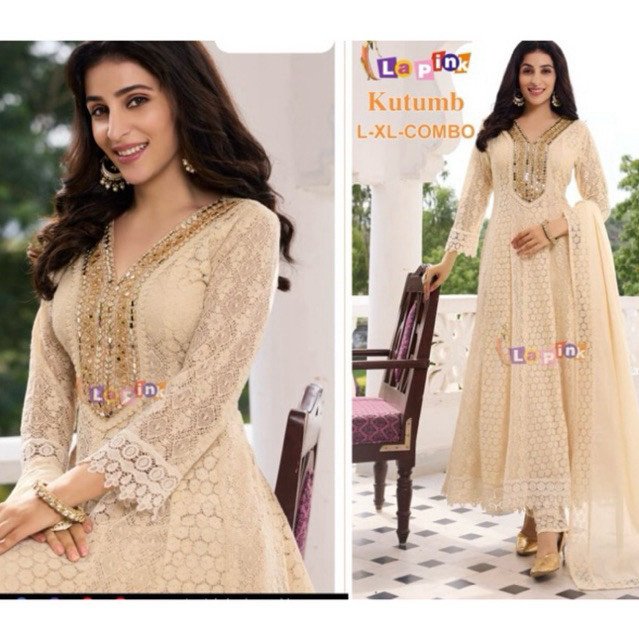 Dres wanita asli dari india payet kaca