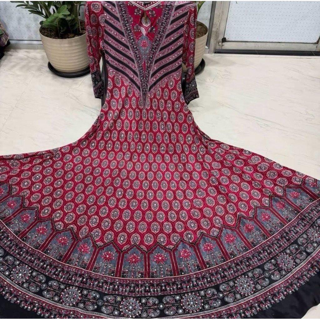 Dress wanita model turki ori india