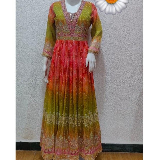 Dress wanita asli india model terbaru