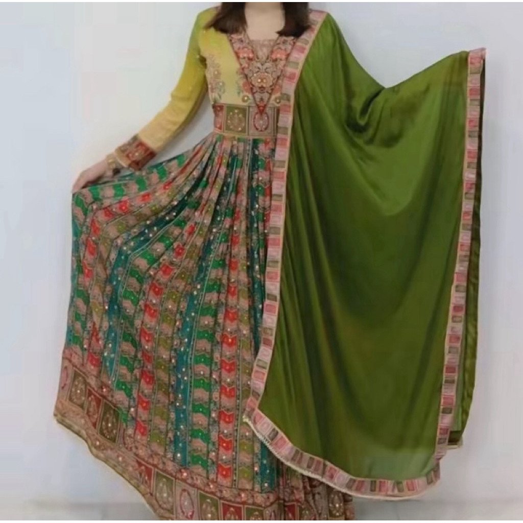 Dress wanita asli india terbaru