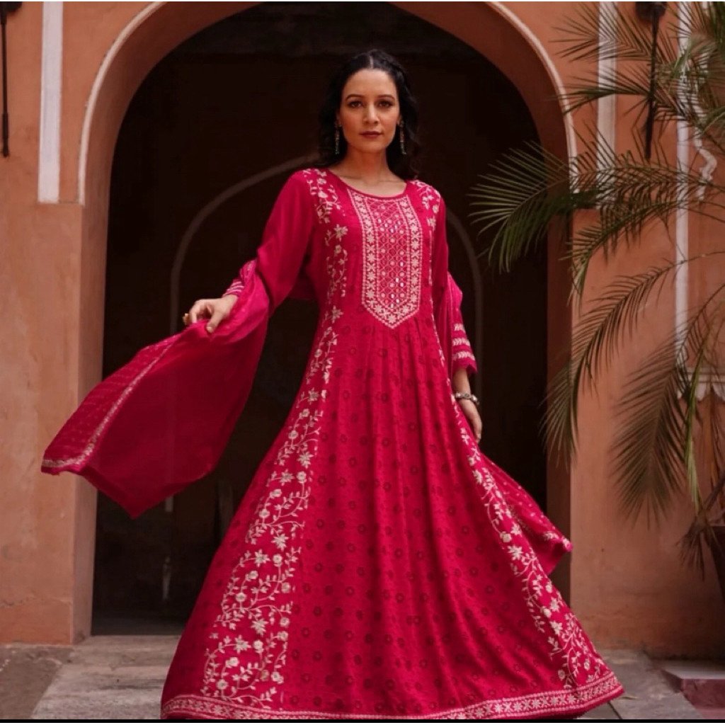 Baju india katun payet kaca ori (1103)