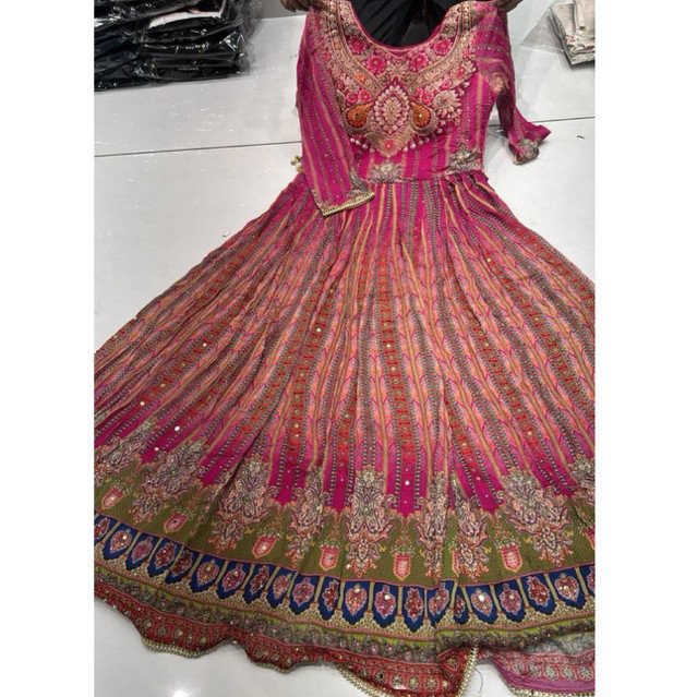 Dress wanita asli india mewah viral