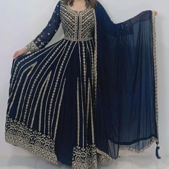 Dress wanita asli india model mastani
