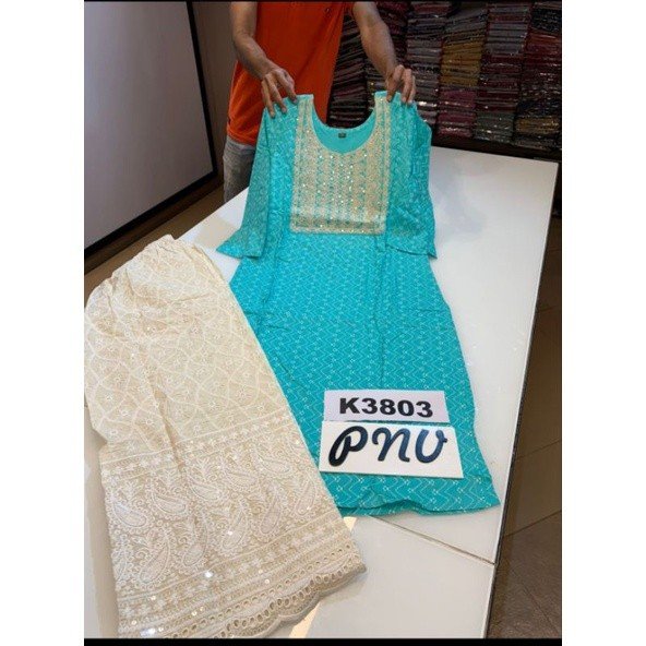 baju india set palazzo ori